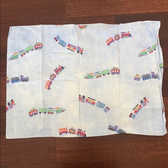 Pottery Barn Kids Bedding Pottery Barn Standard Train Pillowcase